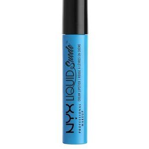 NYX Liquid Suede Cream Lipstick - Little Denim Dress (Bright Sky Blue)